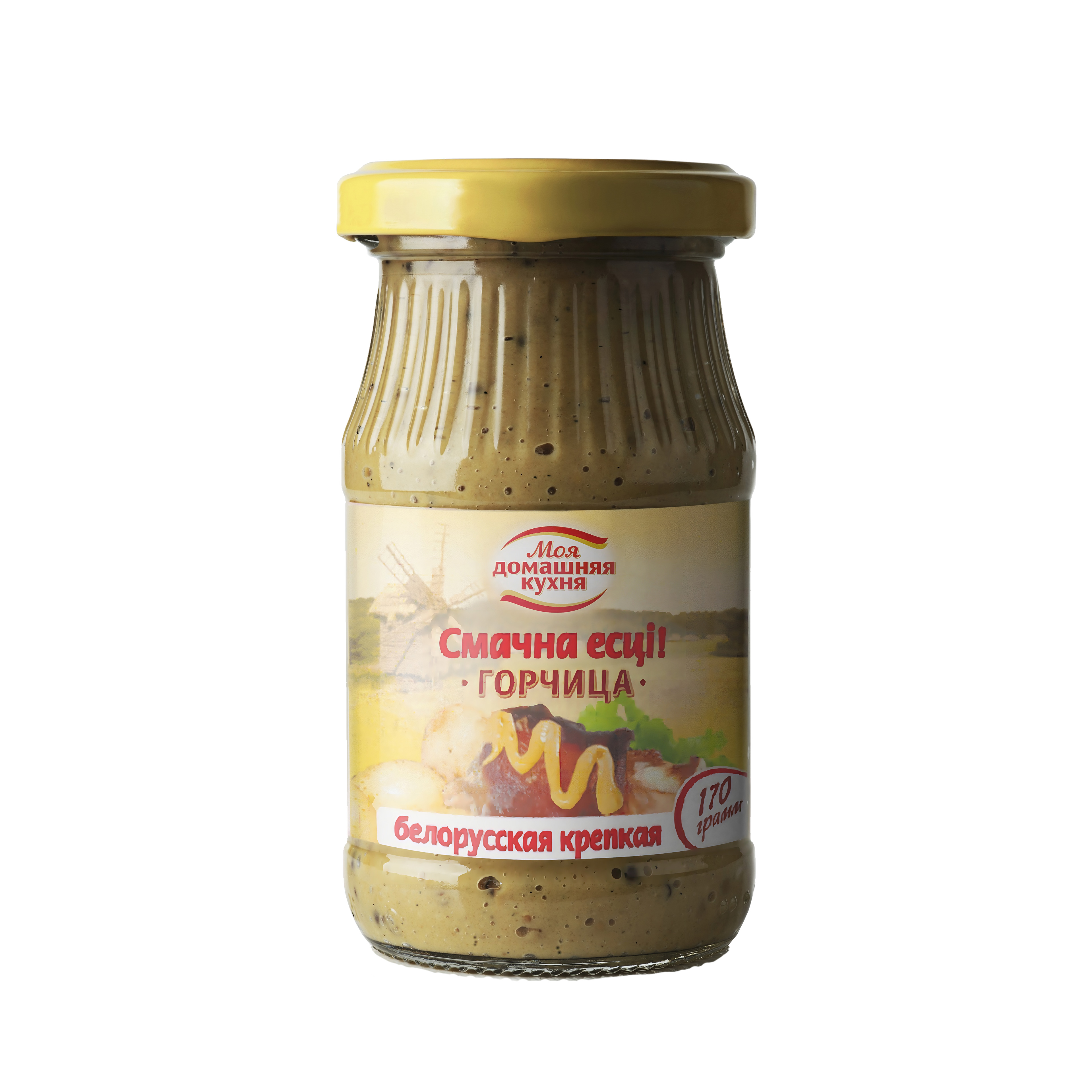Mustard Smachna esti! Belarusian strong mustard in bulk